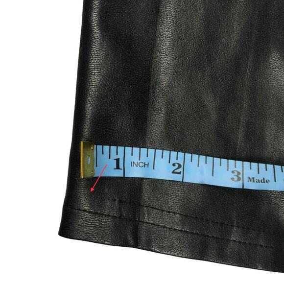 Aritzia Wilfred Free Daria Faux Leather Leggings Womens S Blogger Favorite Pants - Picture 9 of 10